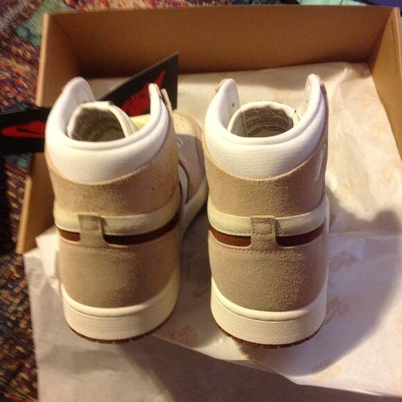 Air Jordan 1 Zoom Air CMFT 2 Men's Multicolor Suede Sneakers -11.5 -New in Box - Picture 4 of 12